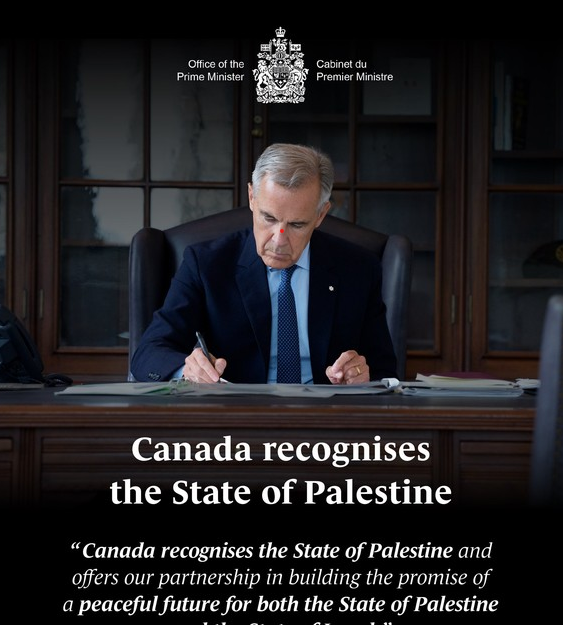 Canada, UK, Australia Recognise State Of Palestine